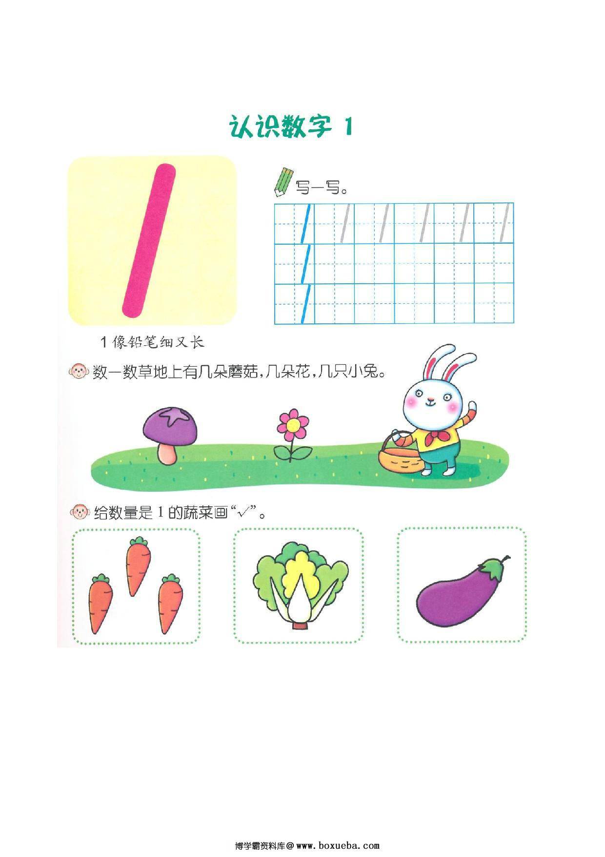 数学幼小衔接教师参考用书（数学）-博学霸资料网