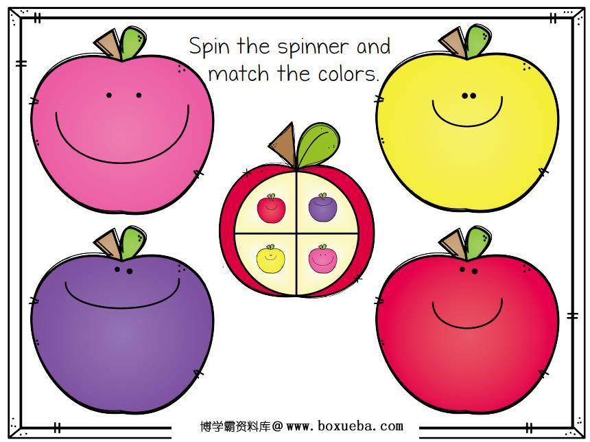 图片[4]-幼儿1-10数感培养，水果卡通PDF可打印-淘学学资料库