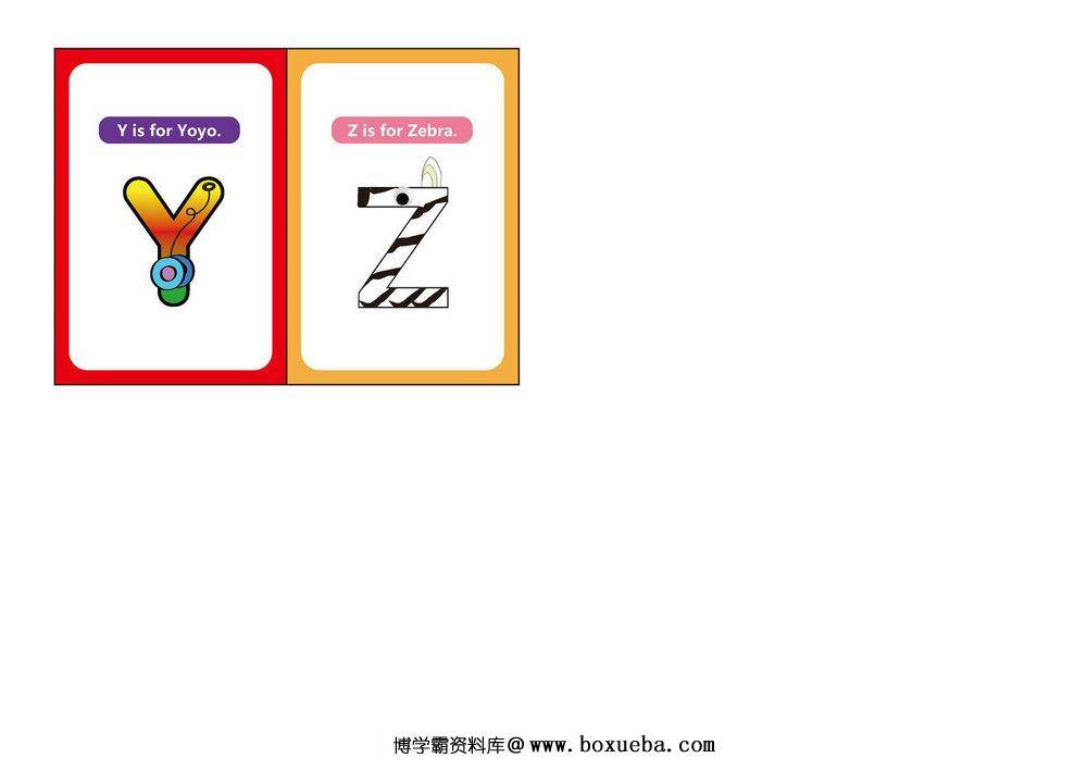 图片[9]-字母-儿童桌游，自制幼儿益智游戏PDF素材可打印-淘学学资料库