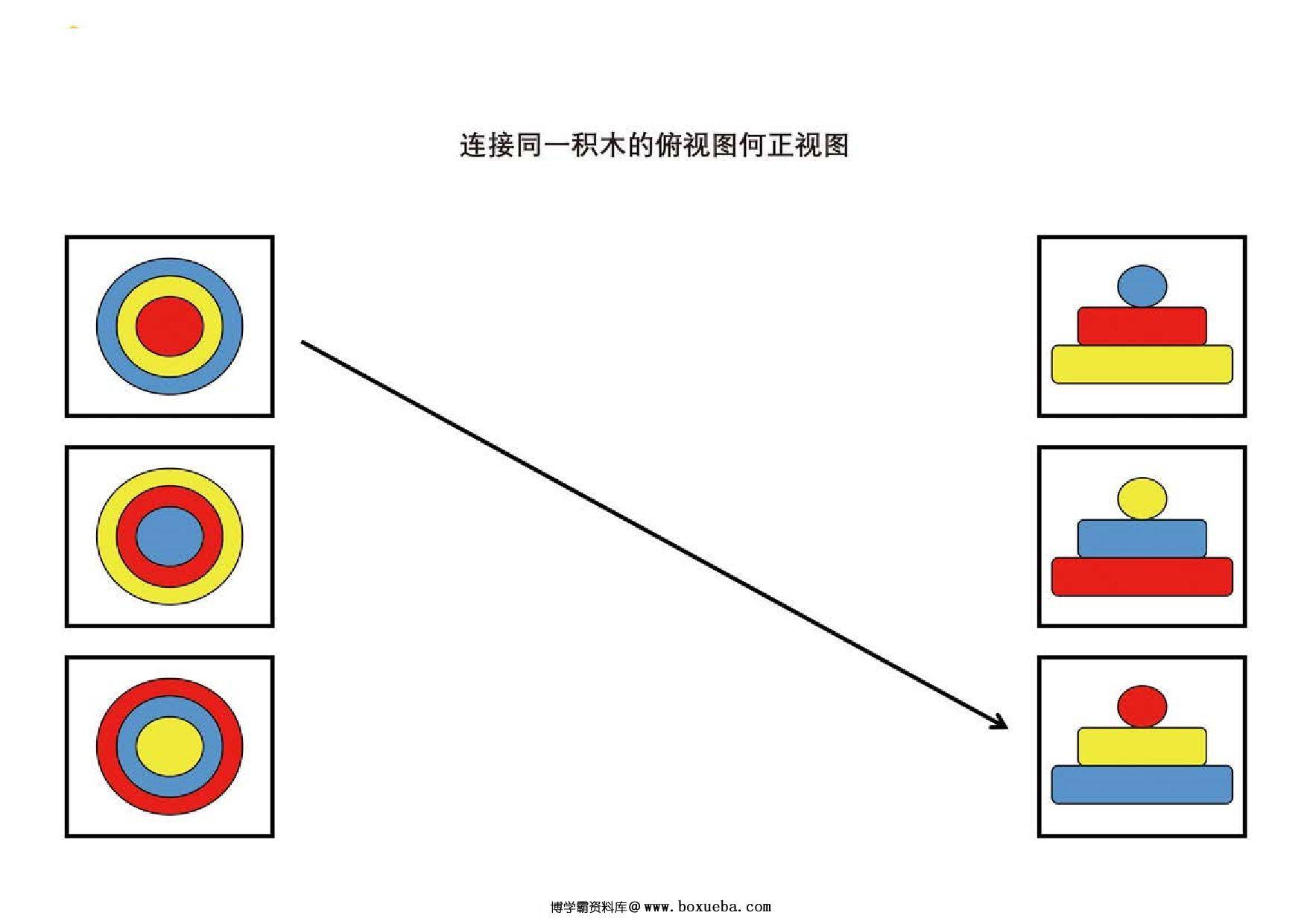 连接同一积木的俯视图何正视图，5页PDF-博学霸资料网