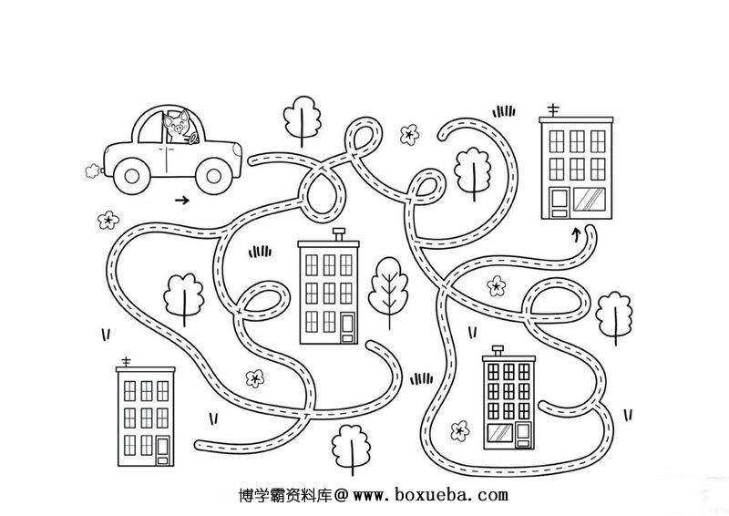 图片[2]-绘制走出迷宫的路线_7，9页PDF可打印-淘学学资料库