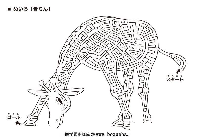 图片[6]-可爱有点难的迷宫【动物黑白】，电子版21页PDF可打印，幼儿早教迷宫游戏-淘学学资料库