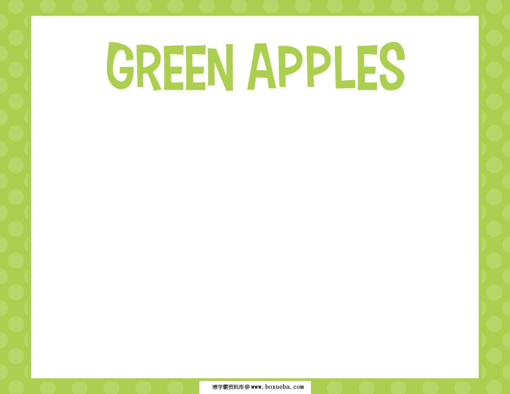 苹果颜色分类，5页PDF-博学霸资料网
