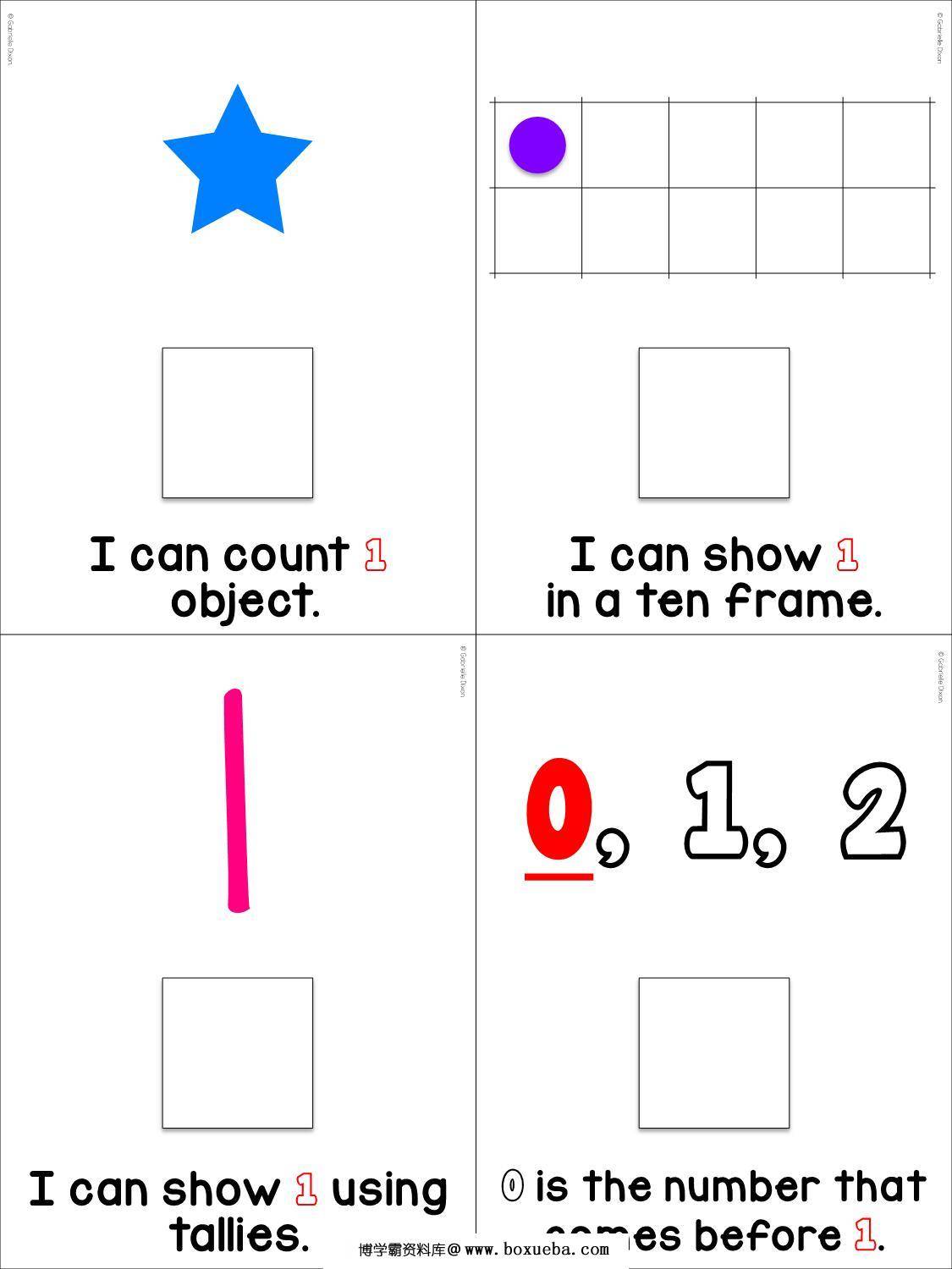 图片[2]-数字1-20（20本），interactive book互动翻翻书，63页PDF-淘学学资料库