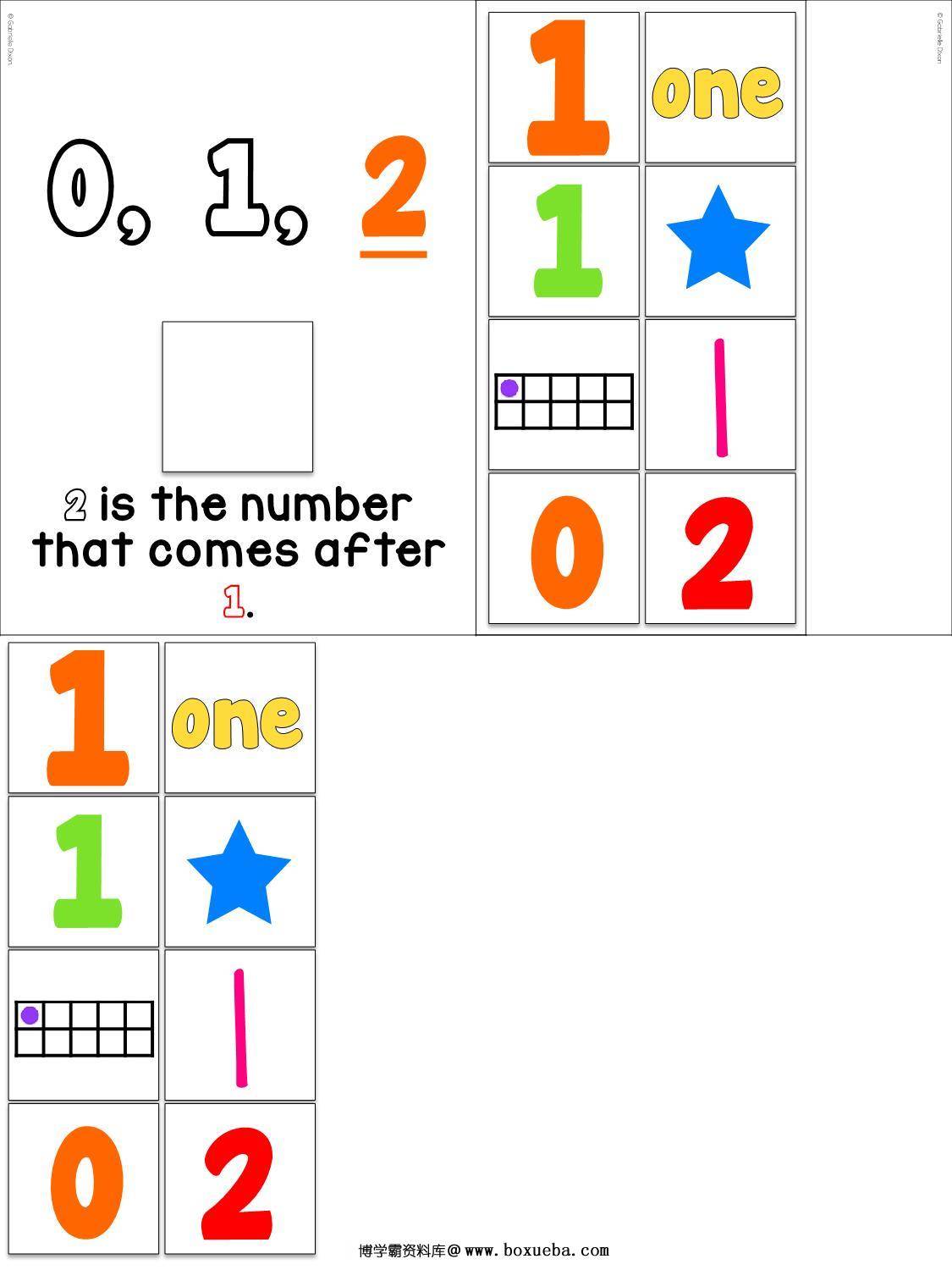 图片[3]-数字1-20（20本），interactive book互动翻翻书，63页PDF-淘学学资料库