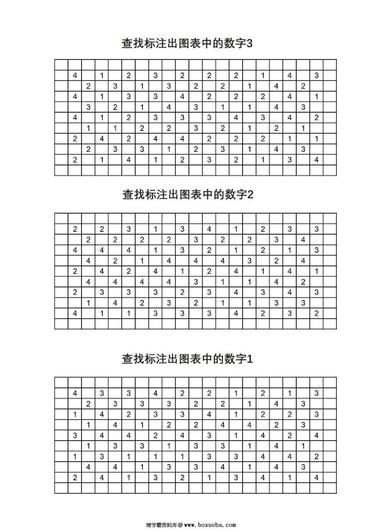图片[2]-查找标注出图表中的数字，5页PDF-淘学学资料库