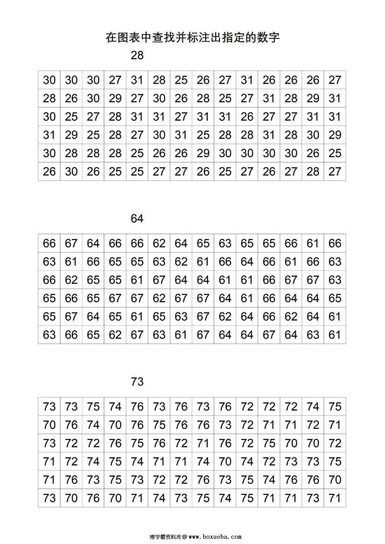 图片[2]-在图表中查找并标注出指定的数字，5页PDF-淘学学资料库