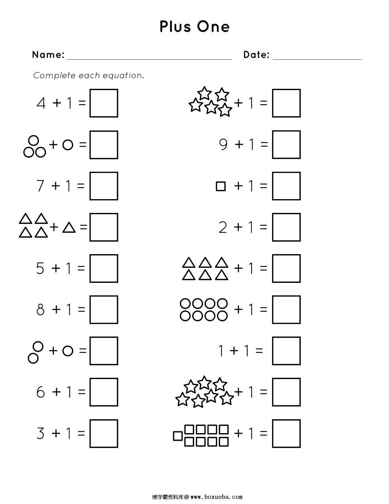 图片[5]-10以内的加法练习，怎么教孩子更容易懂，40页pdf可打印-淘学学资料库