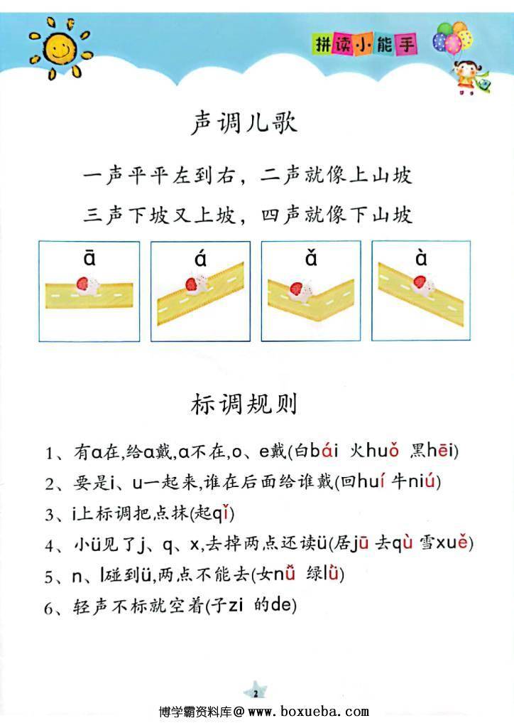 图片[3]-拼读小能手新版，幼小衔接汉语拼音拼读素材-淘学学资料库