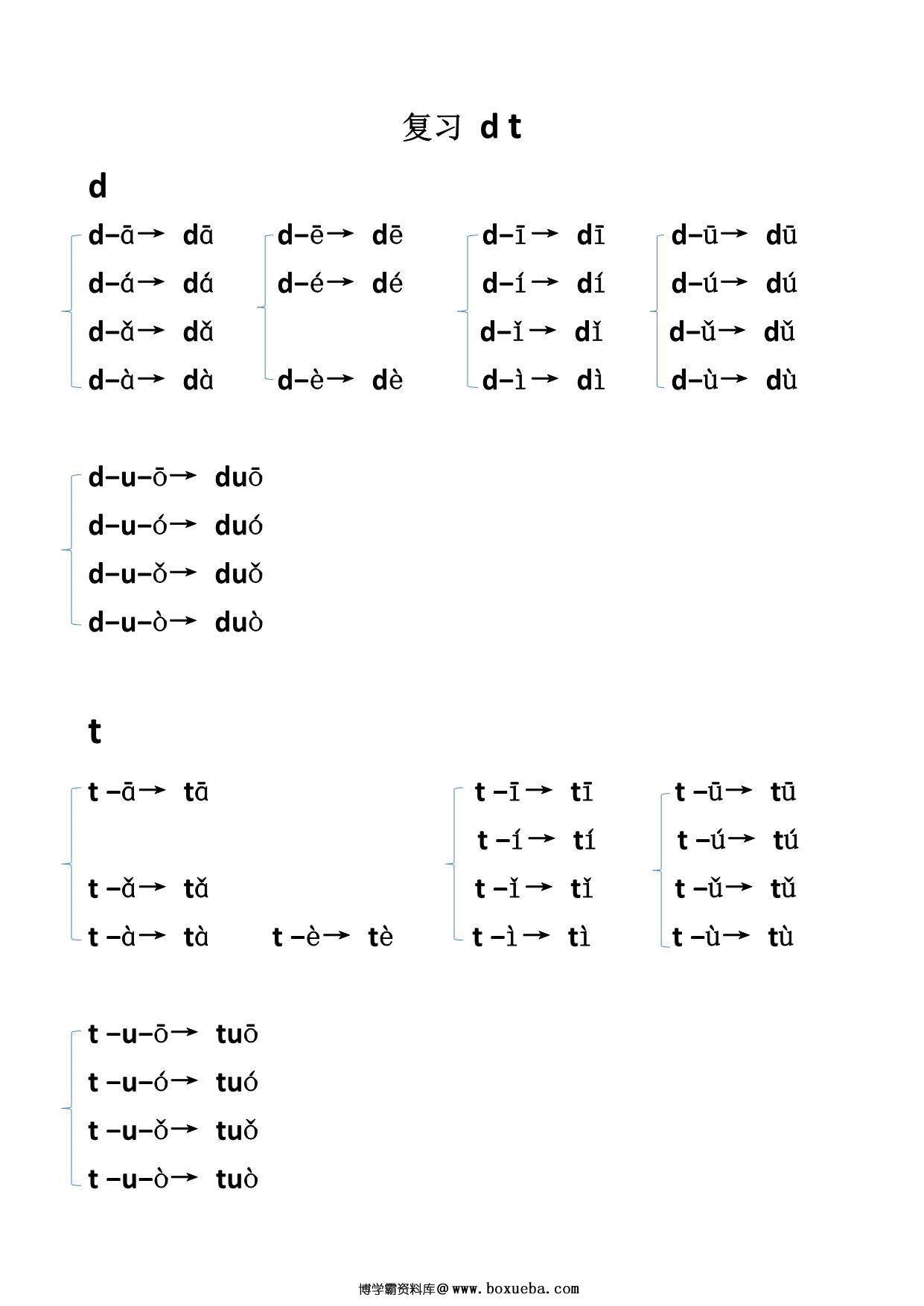 图片[2]-拼音拼读，39页PDF-淘学学资料库