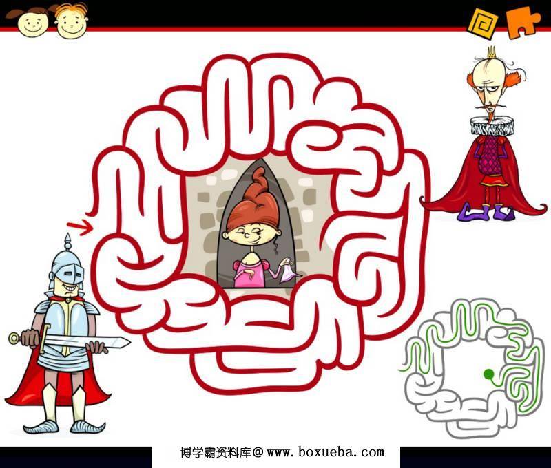 图片[5]-国外卡通迷宫，幼儿迷宫图片，105页PDF可打印-淘学学资料库