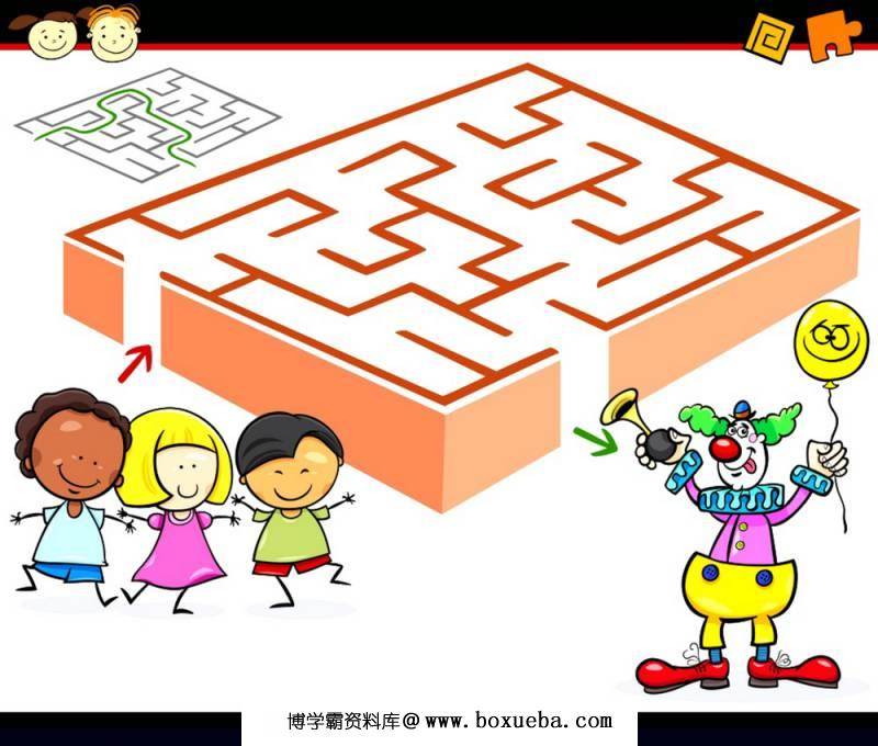图片[9]-国外卡通迷宫，幼儿迷宫图片，105页PDF可打印-淘学学资料库