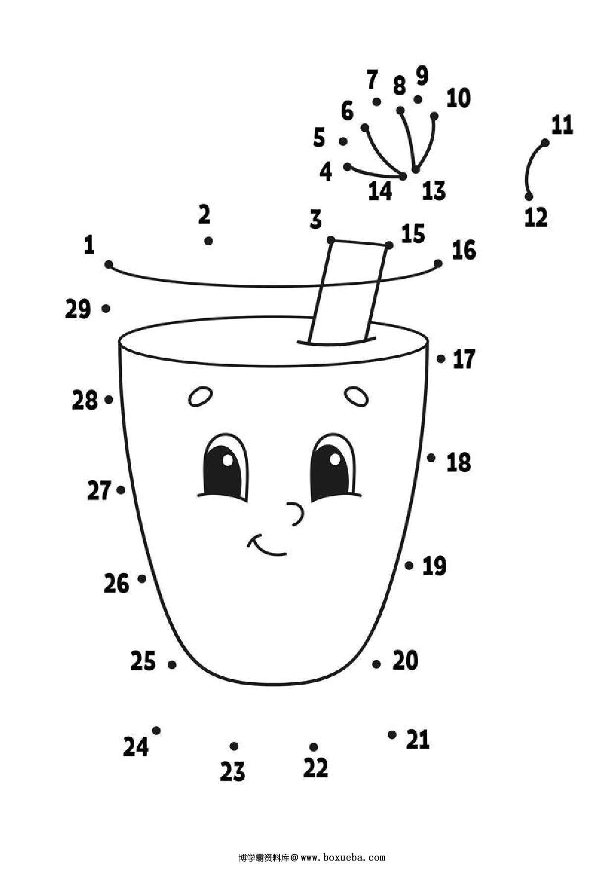 图片[4]-数字连线_19，10页PDF-淘学学资料库