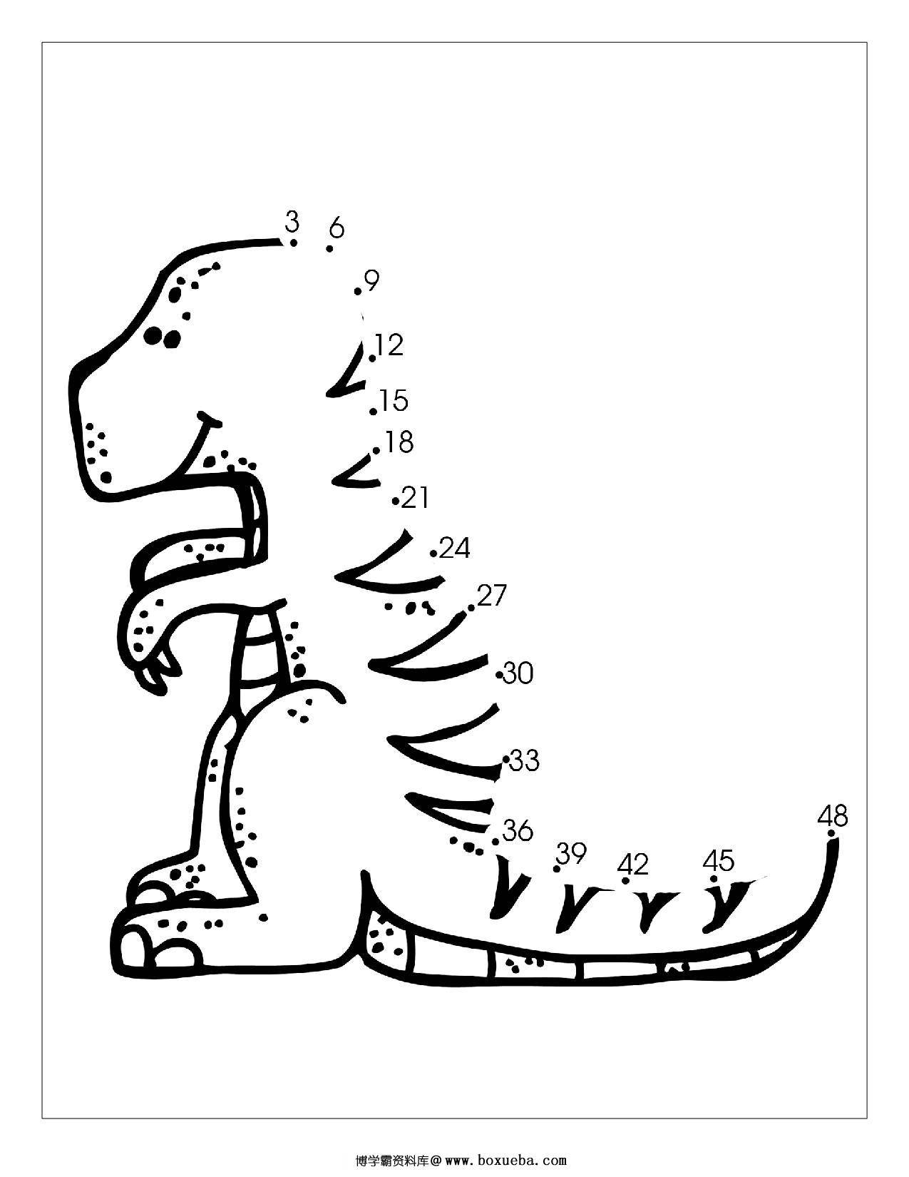 数字连线，8页PDF-博学霸资料网