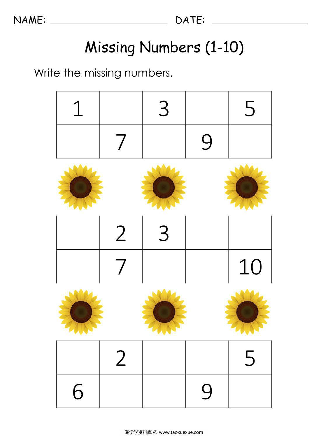 图片[2]-1-100丢失的数字专题素材包1-淘学学资料库