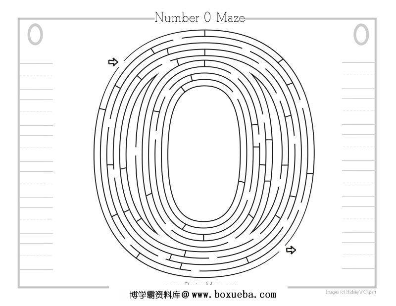 数字迷宫，11PDF可打印-博学霸资料网