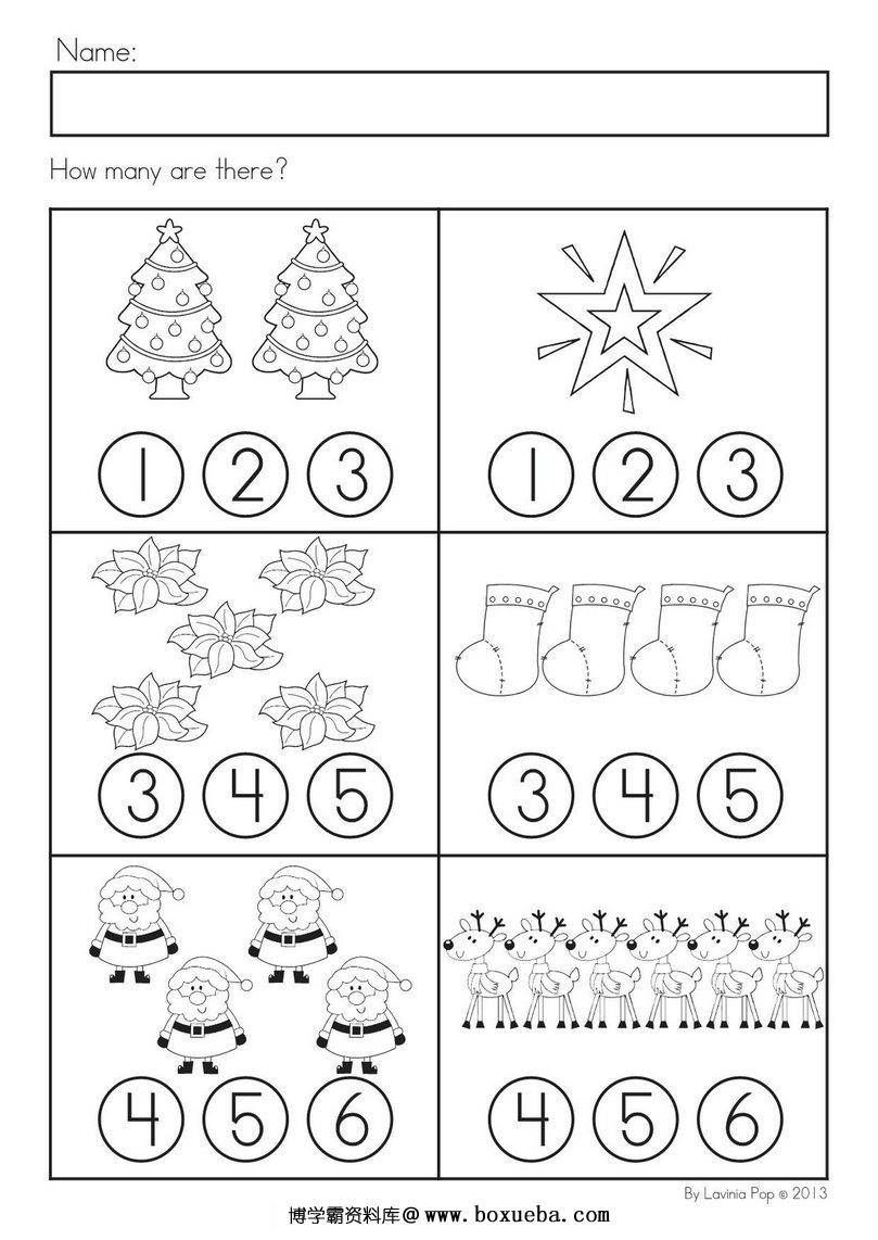 圣诞节主题 Christmas worksheet，31页PDF-博学霸资料网