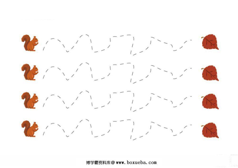 儿童运笔练习册 – 15-博学霸资料网