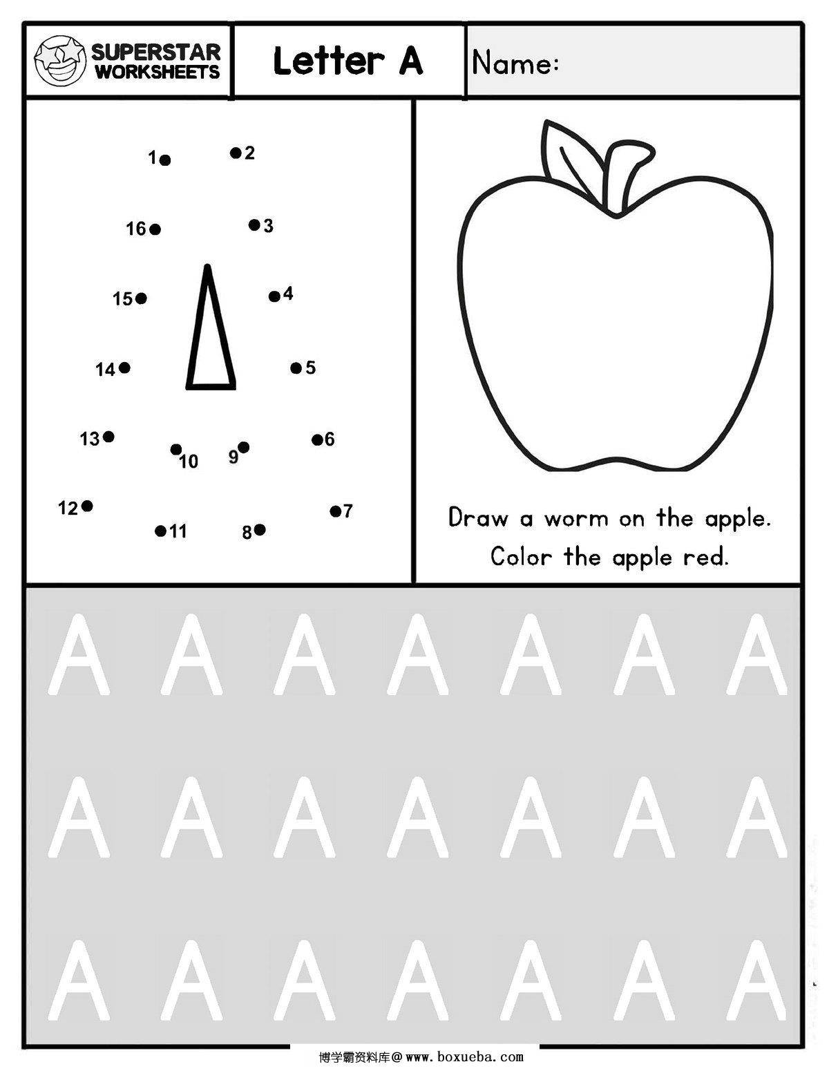 英文字母数字连线，26页PDF-博学霸资料网