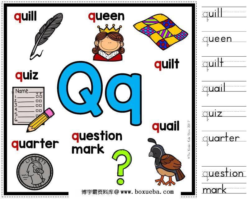 图片[6]-26个英文字母海报，英文字母大小写，单词记忆学起来更容易-淘学学资料库