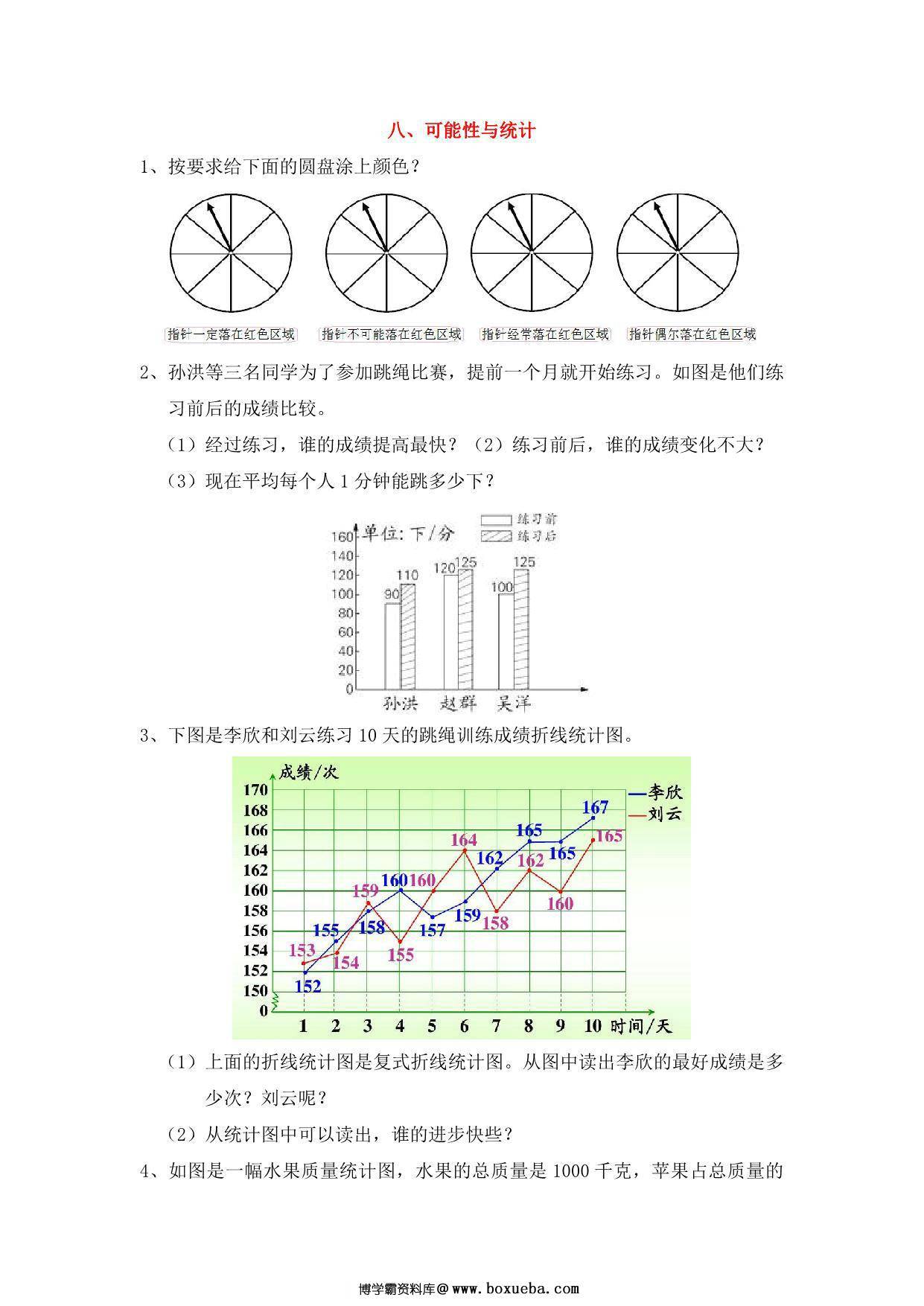 [合集8份] 五年级上册数学单元衔接题 青岛版五四制-博学霸资料网