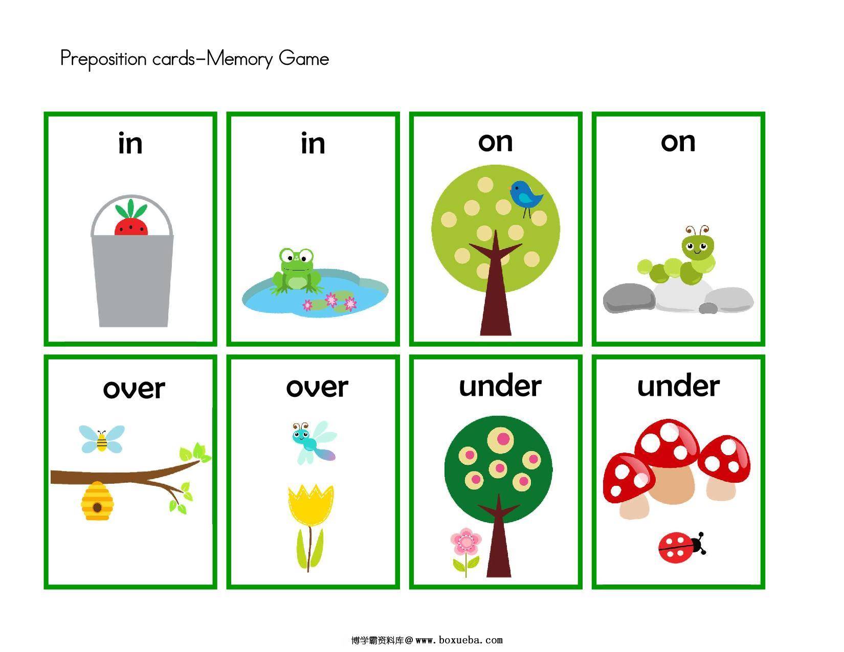 图片[4]-春天Spring （方位练习），interactive book互动翻翻书，17页PDF-淘学学资料库