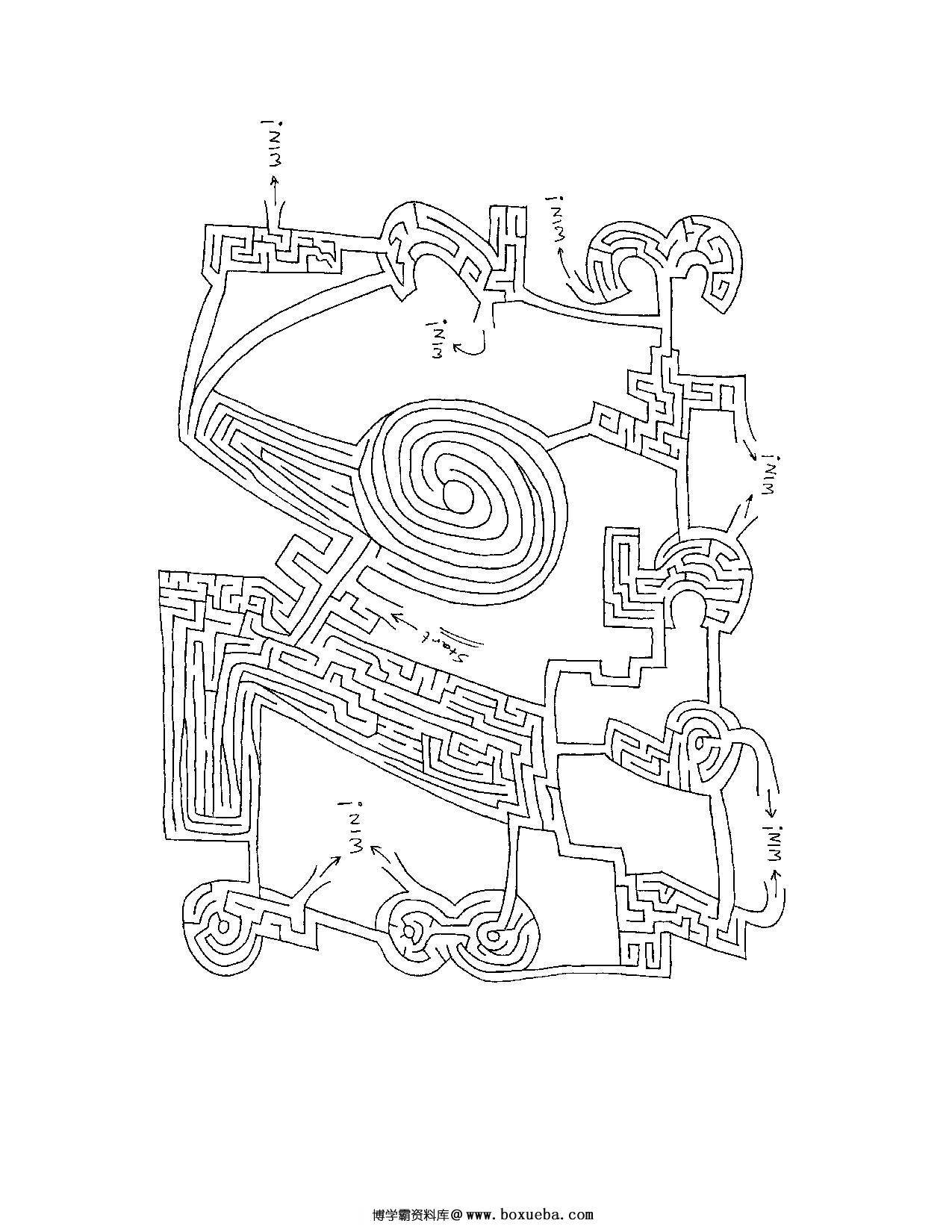 5-10_maze，4页PDF-博学霸资料网