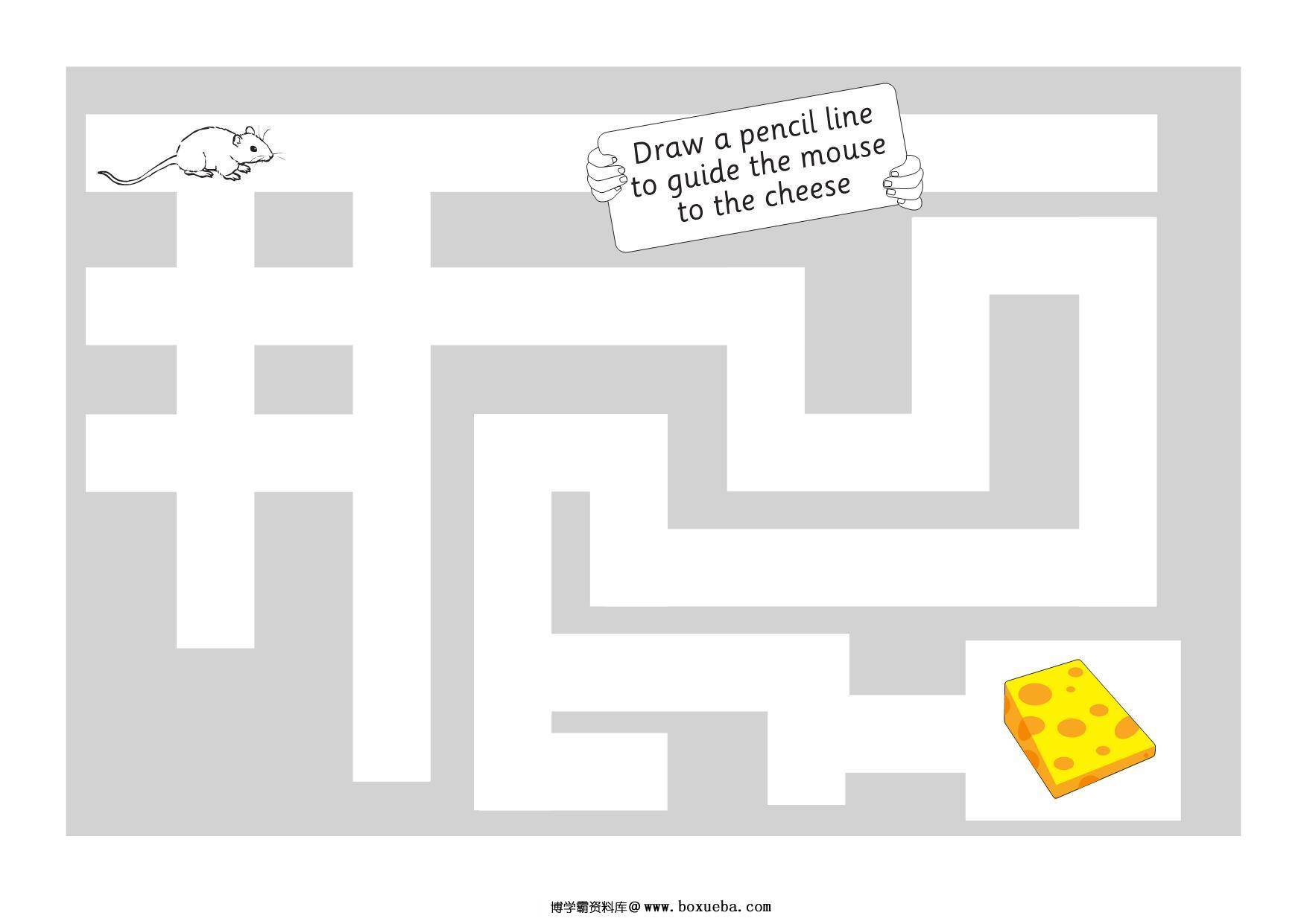 colour_mazes，5页PDF-博学霸资料网