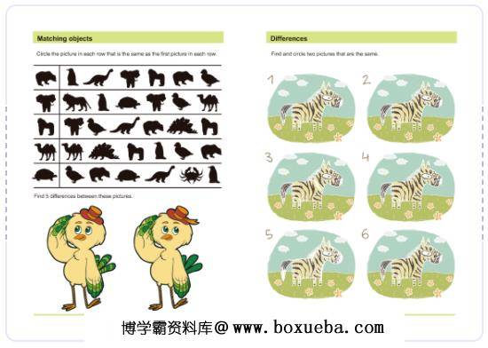 图片[2]-逻辑思维视觉感知训练，提高孩子早教观察力和专注力，是幼儿早教启蒙必选素材-淘学学资料库