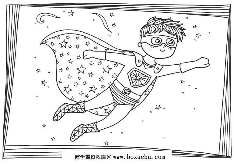 填色涂色画776张，PDF打印素材-博学霸资料网