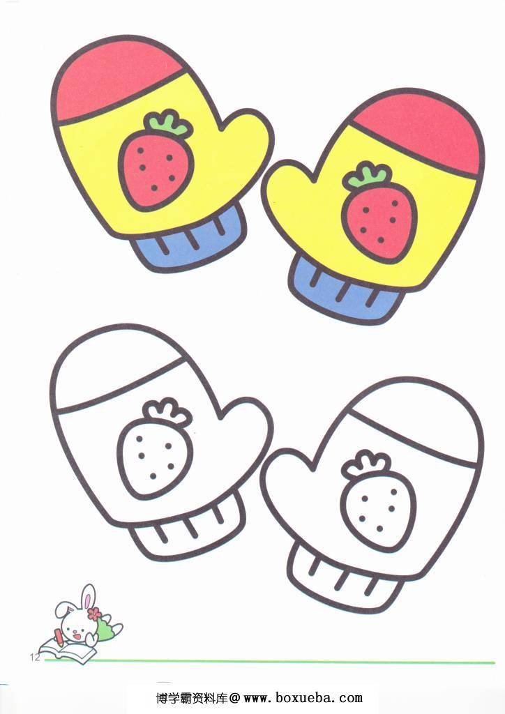 图片[5]-幼儿绘画涂色素材，2—6岁宝宝涂色-淘学学资料库
