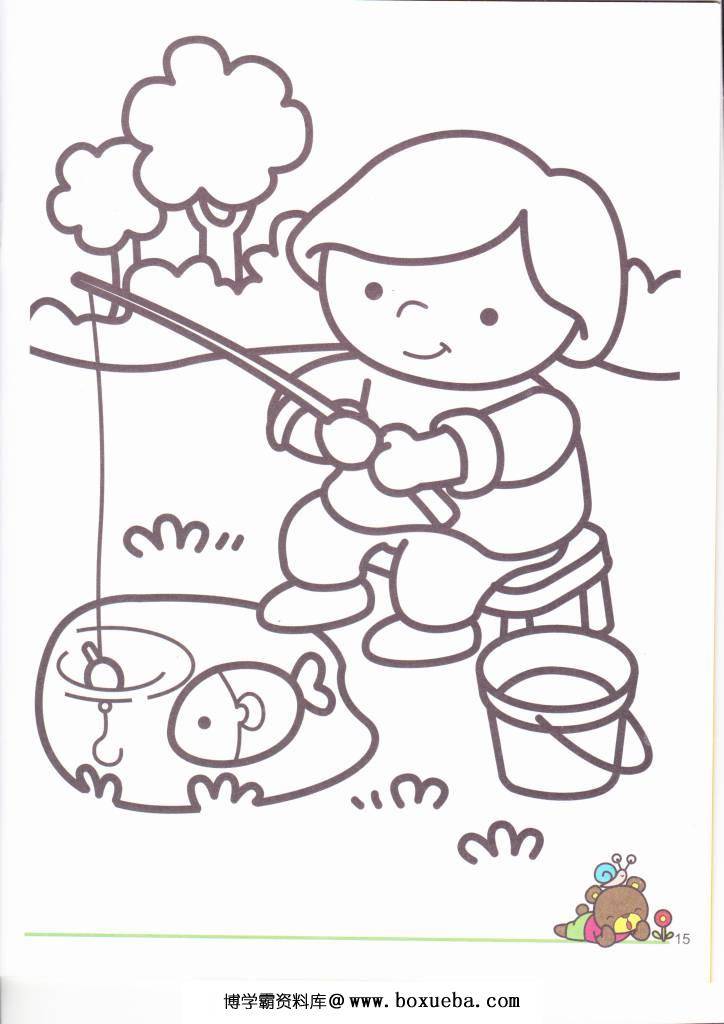 图片[7]-幼儿绘画涂色素材，2—6岁宝宝涂色-淘学学资料库