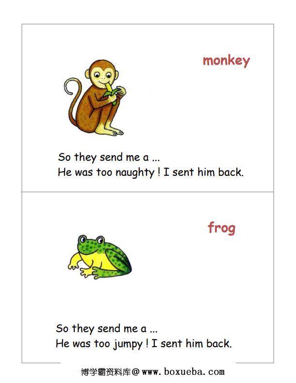 图片[2]-《Dear Zoo》绘本拓展系列，绘本游戏PDF可打印-淘学学资料库