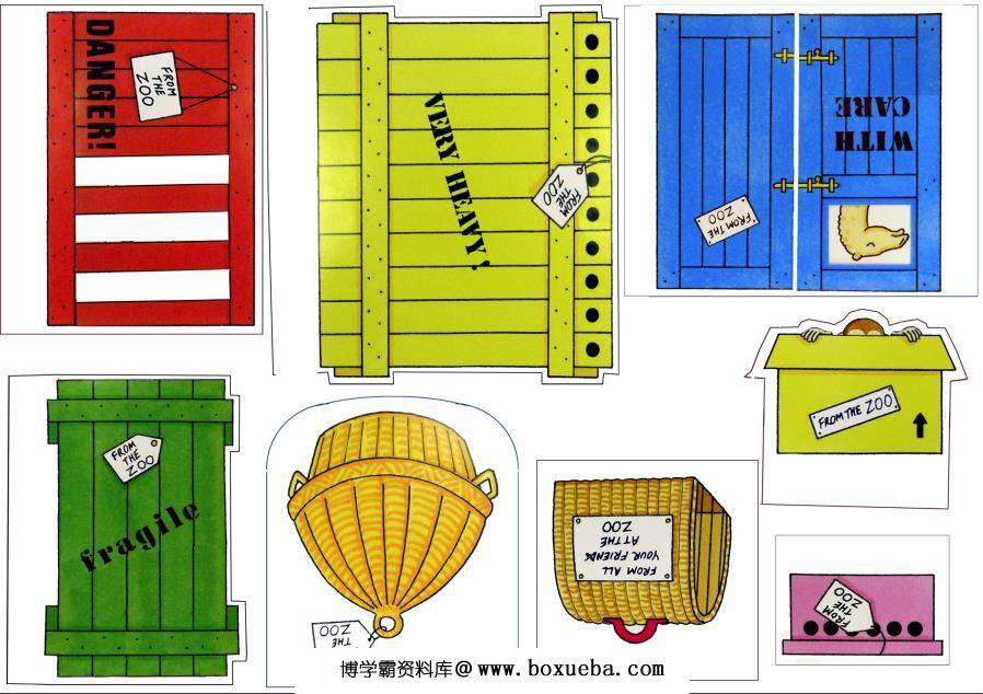 图片[4]-《Dear Zoo》绘本拓展系列，绘本游戏PDF可打印-淘学学资料库