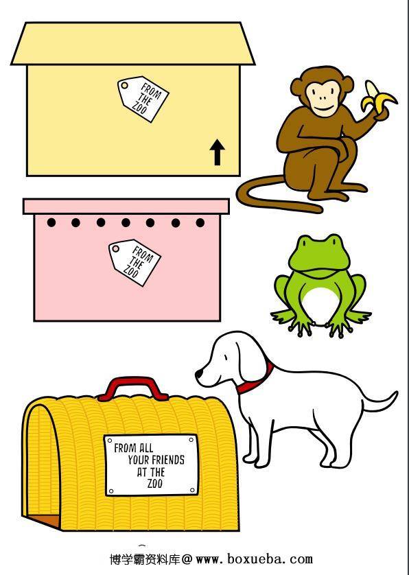 图片[10]-《Dear Zoo》绘本拓展系列，绘本游戏PDF可打印-淘学学资料库