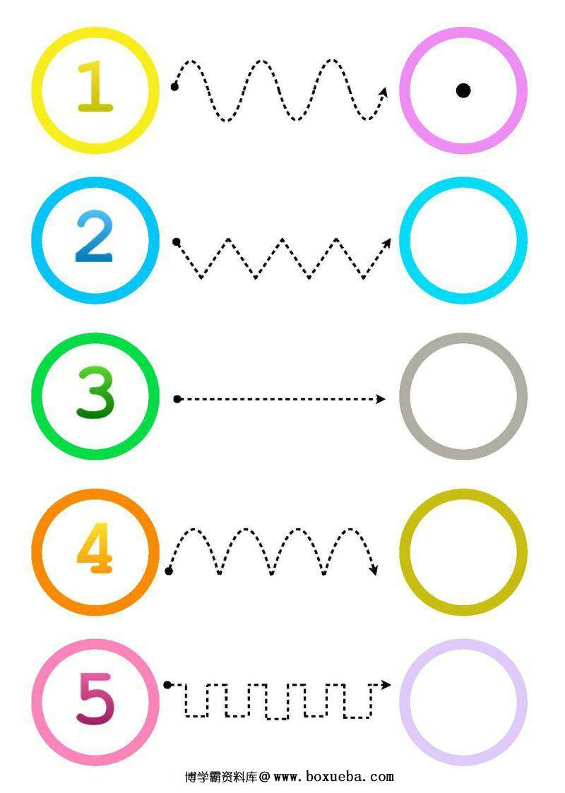 图片[8]-幼儿数字启蒙，1-10数字思维训练，PDF可打印-淘学学资料库
