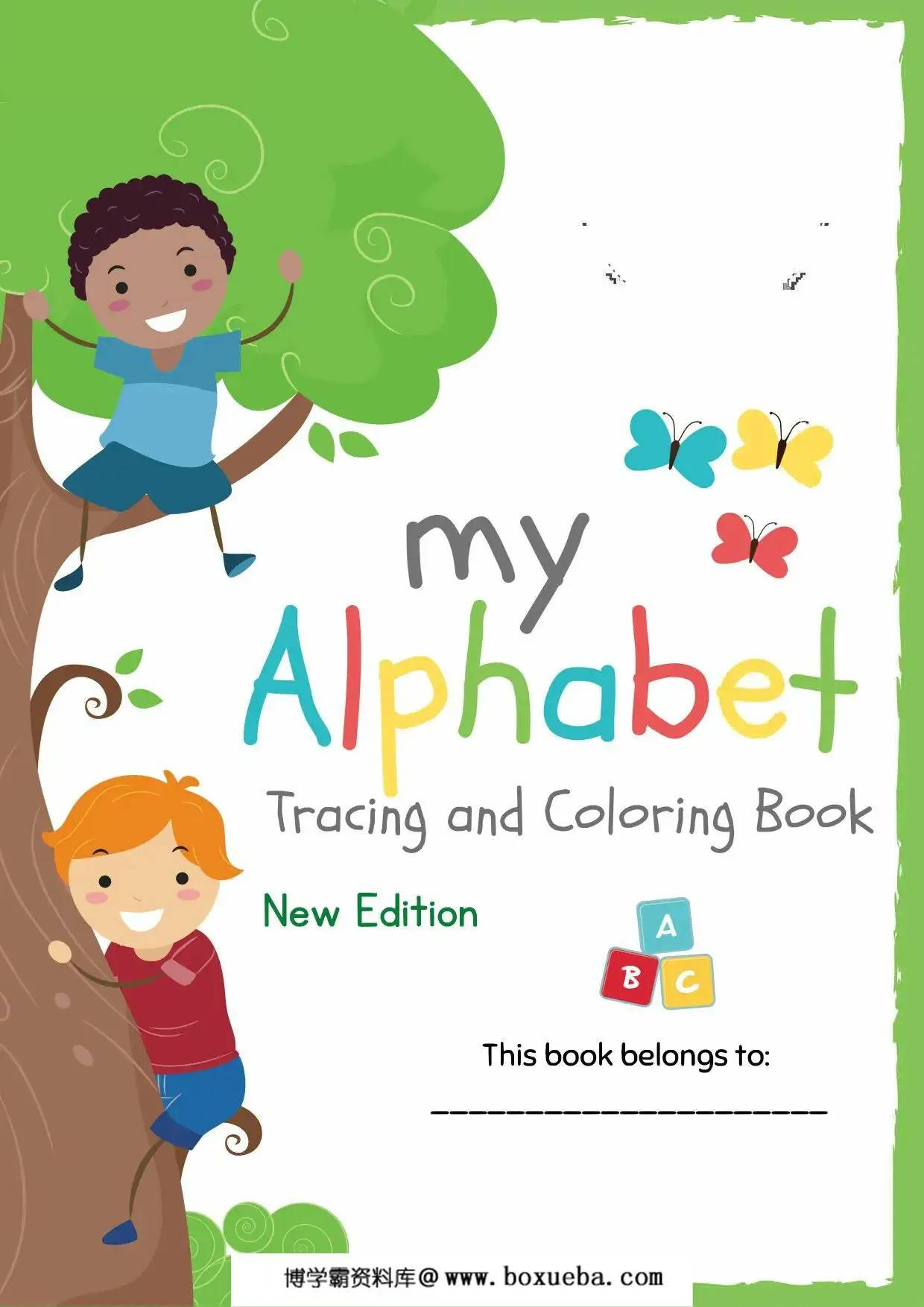 My-Alphabet-Tracing，27页PDF电子版-博学霸资料网