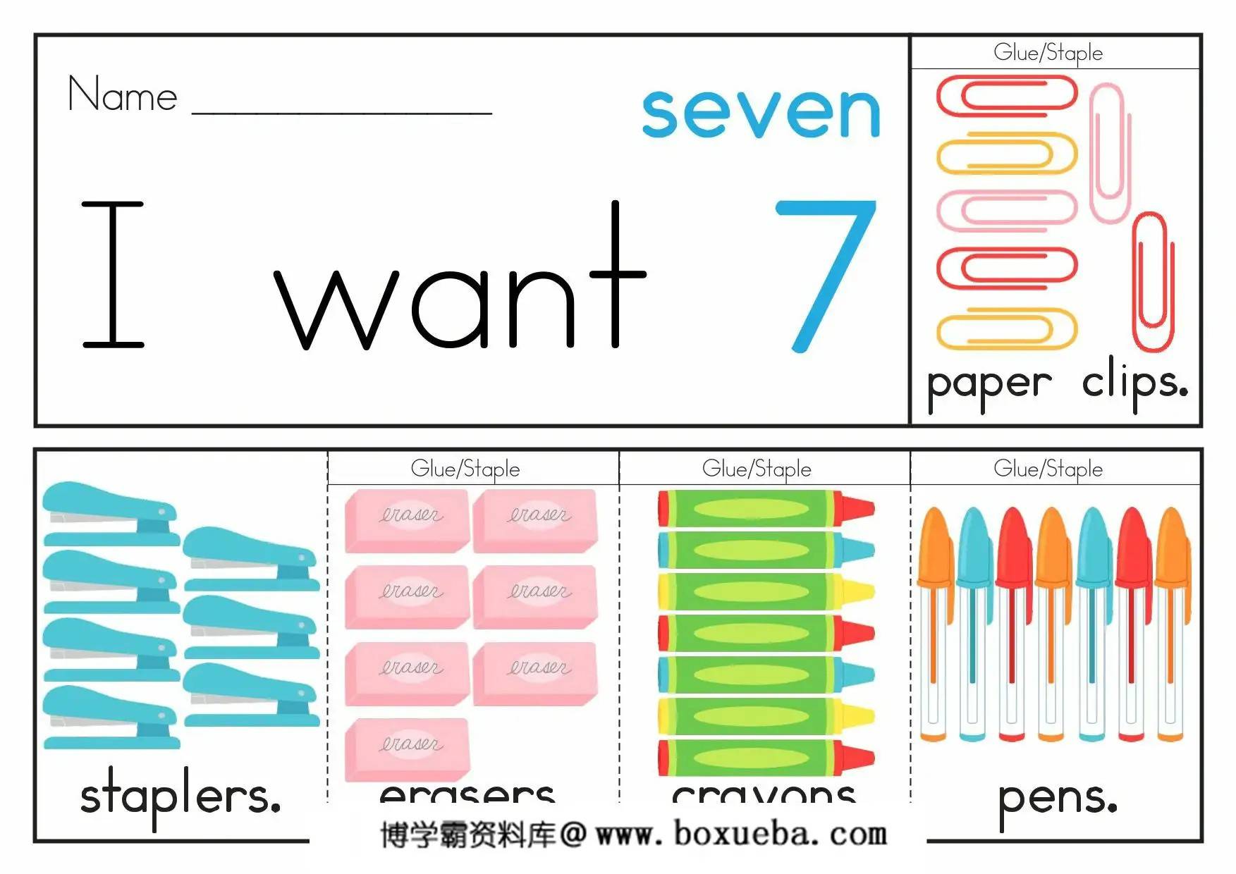 图片[4]-Flip Books – Numbers 23P，23页PDF可打印-淘学学资料库