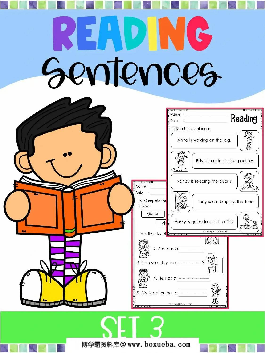 reading sentences_3，32页PDF电子版-博学霸资料网