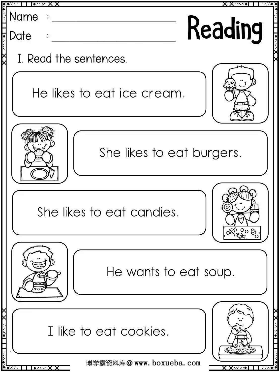 图片[2]-reading sentences_3，32页PDF电子版-淘学学资料库